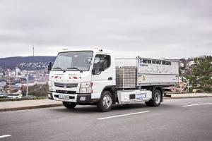 2016 Mitsubishi Fuso Canter E-Cell Electro-Hydraulic Tipper by Schutz Fahrzeugbau